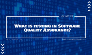 Software Quality Assurance testing