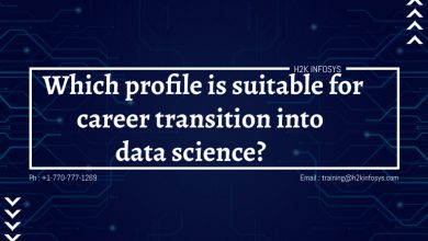 Which profile is suitable for career transition into data science?