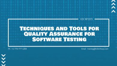 Techniques and Tools for Quality Assurance for Software Testing