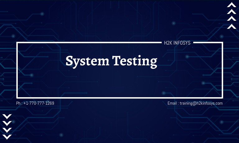 System Testing System Testing