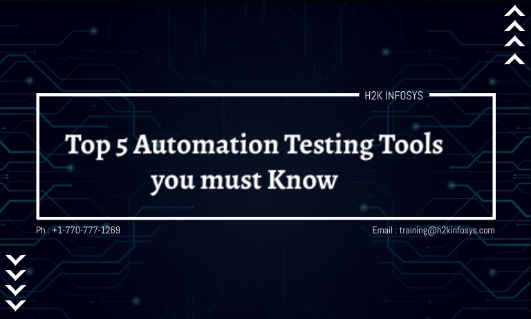 Top 5 Automation Testing Tools you must Know Top 5 Automation Testing Tools you must Know