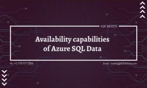 Availability capabilities in Azure SQL Data