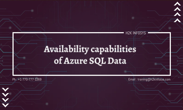 Availability capabilities of Azure SQL Data Availability capabilities in Azure SQL Data