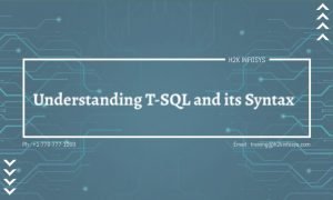 Understanding T-SQL and its Syntax