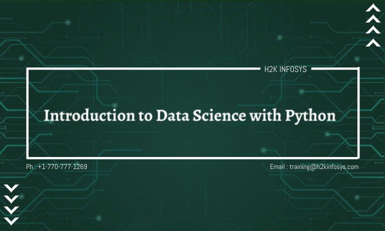 Introduction to Data Science with Python