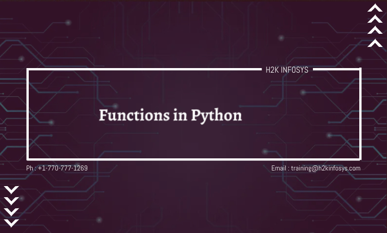 function in python