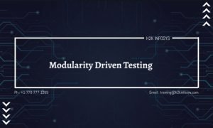 Modularity Driven Testing