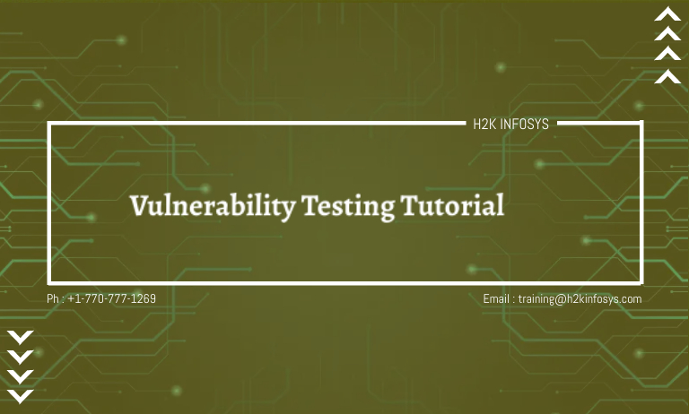 Vulnerability Testing Tutorial Vulnerability Testing