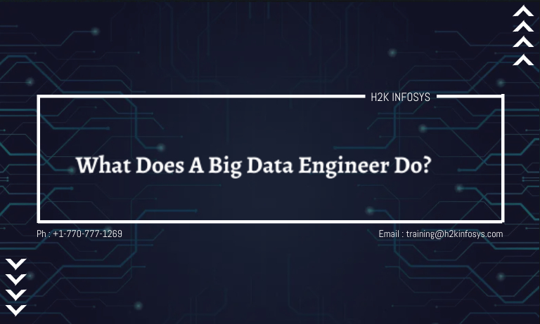What Does A Big Data Engineer Do? What Does A Big Data Engineer Do?