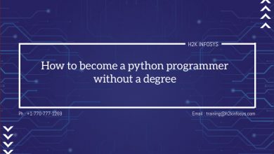 How to become a python programmer without a degree