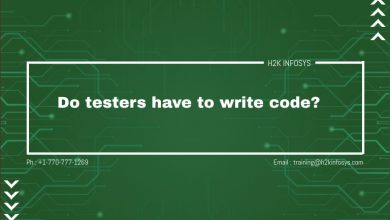 Do testers have to write code?