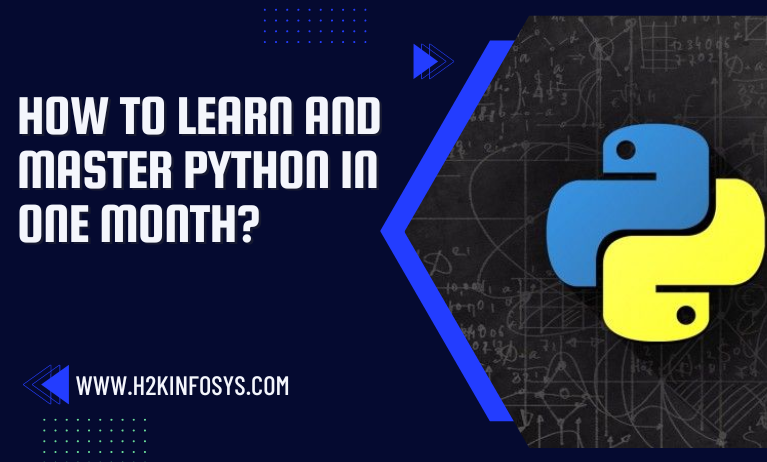 python in one month