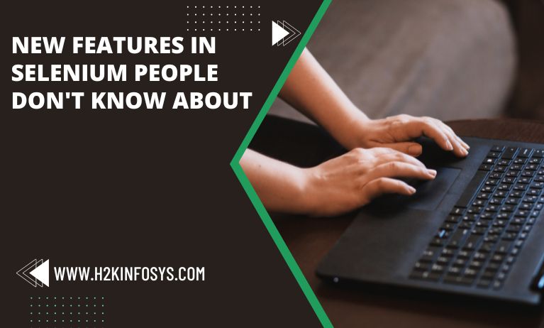 New features in Selenium people don't know about New features in Selenium people don't know about