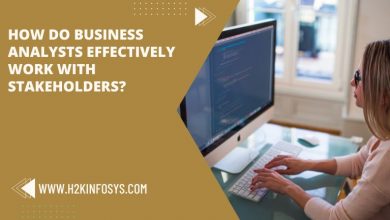 How do business analysts effectively work with stakeholders?