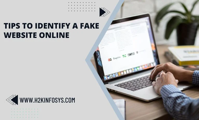 Tips to identify a fake website online