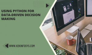 Using Python for data driven decision making
