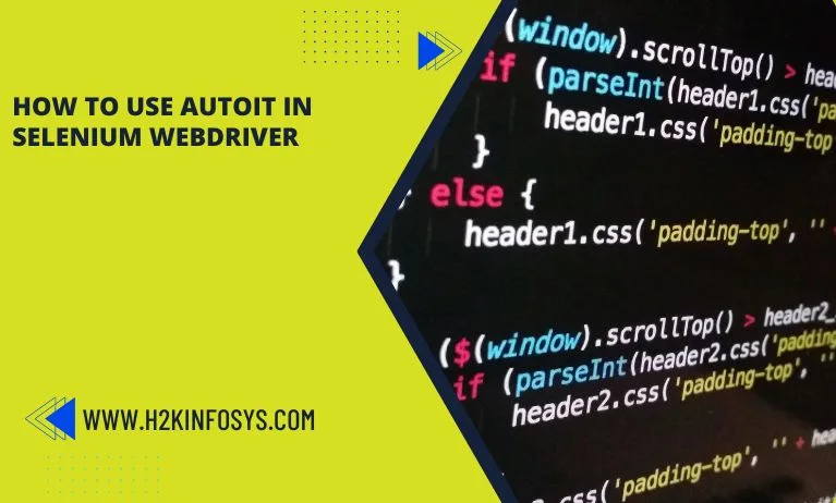 How to Use AutoIT in Selenium Webdriver