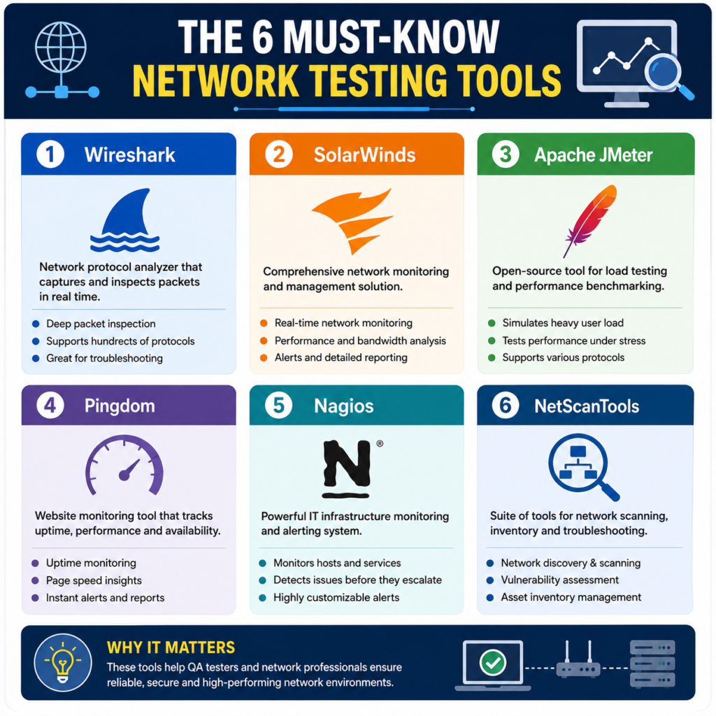6 Network Testing Tools Every QA Tester Should Know Network Testing Tools