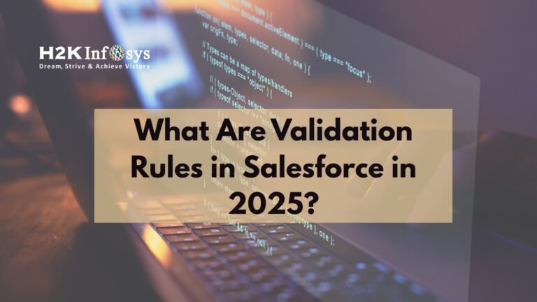 Validation Rules in Salesforce