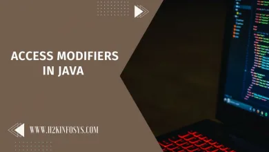 Access Modifiers In Java 