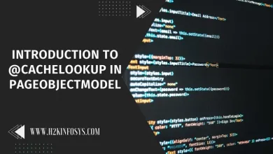 Introduction to @CacheLookup in PageObjectModel