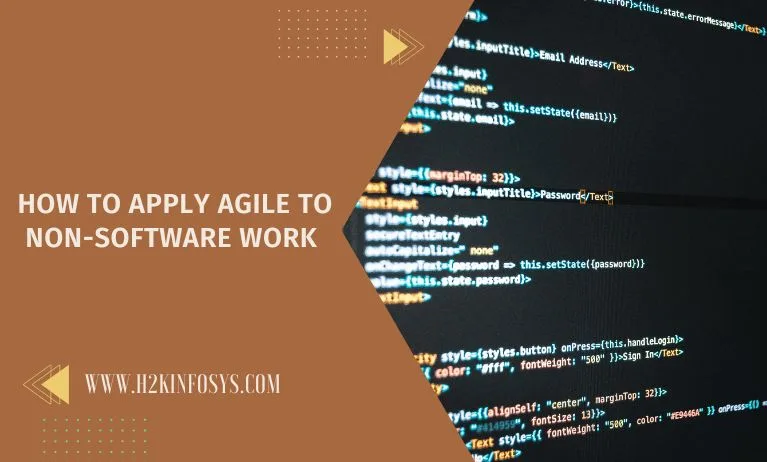 How to Apply Agile to Non-Software Work How to Apply Agile to Non-Software Work