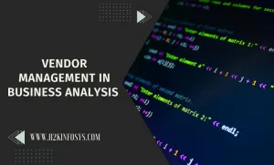 Vendor Management in Business Analysis