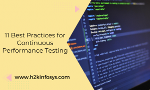 11 Best Practices for Continuous Performance Testing