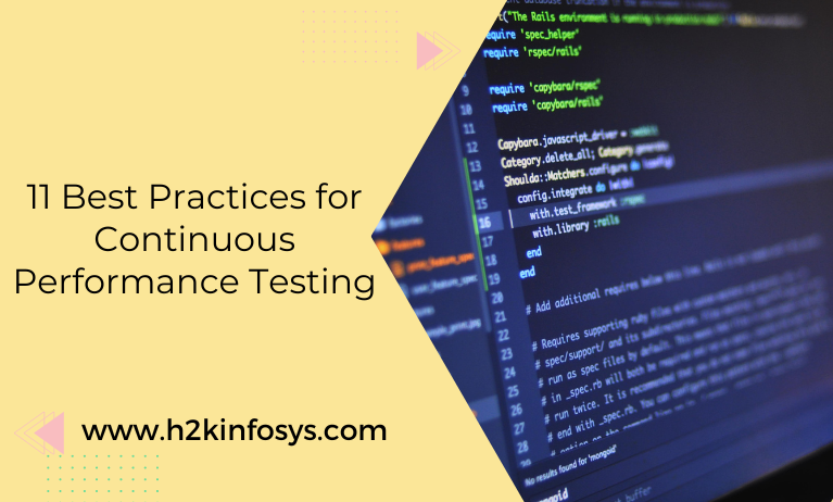 11 Best Practices for Continuous Performance Testing 11 Best Practices for Continuous Performance Testing
