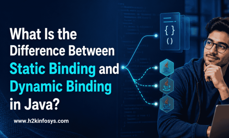 What Is the Difference Between Static Binding and Dynamic Binding in Java?