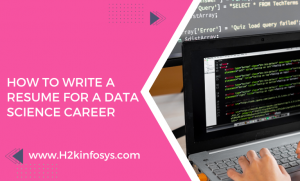 How to write a Resume for a Data Science Career