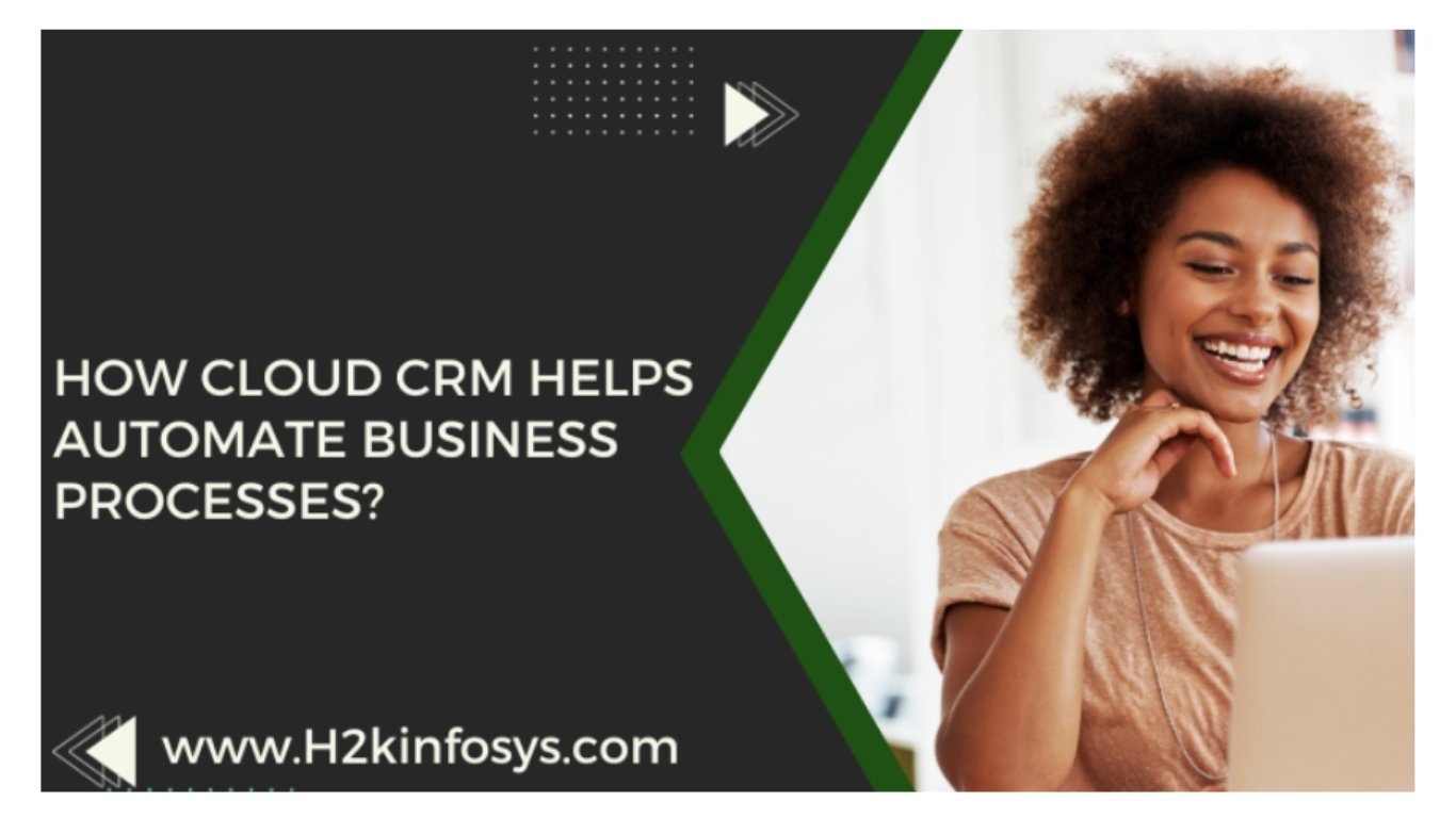 Cloud CRM Helps