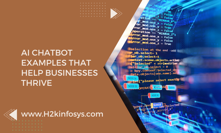 AI Chatbot Examples That Help Businesses Thrive AI Chatbot Examples That Help Businesses Thrive