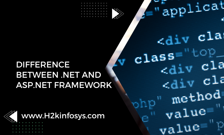 Difference Between .NET and ASP.NET Framework