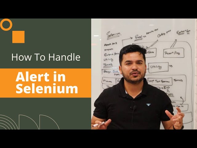 Alert Interface in Selenium Selenium testing