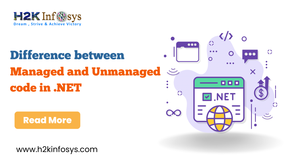 Difference between managed and unmanaged code in net