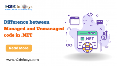Difference between Managed and Unmanaged code in