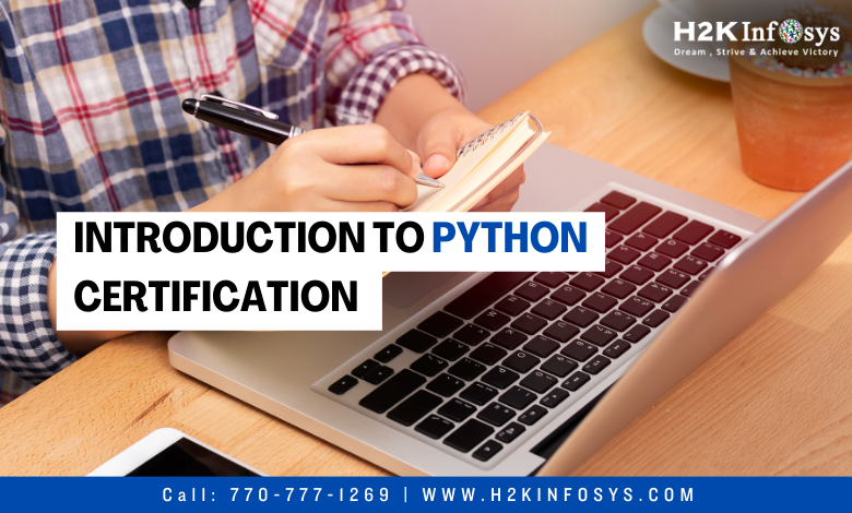 Introduction to Python certification 