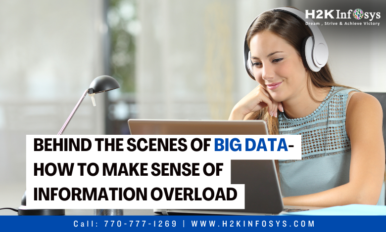 Behind the Scenes of Big Data- How to Make Sense of Information Overload