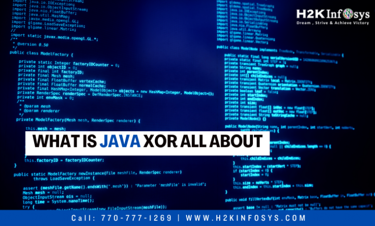 What is Java XOR all about
