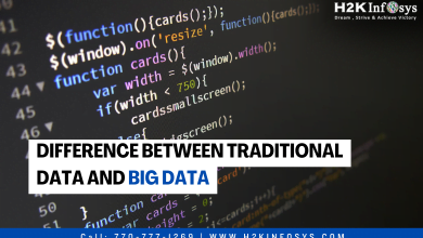 Difference between Traditional data and Big data