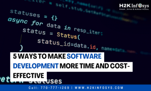 5 Ways to Make Software Development More Time and Cost-Effective