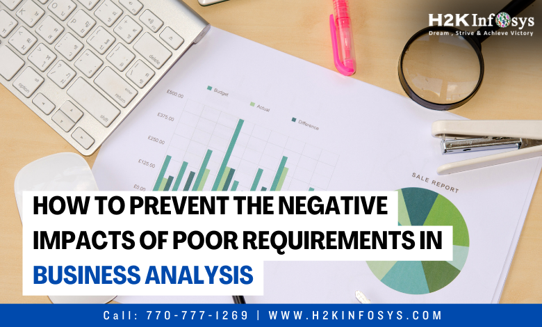 How To Prevent The Negative Impacts Of Poor Requirements in business analysis