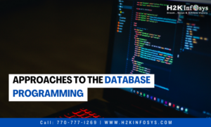 Approaches to the database programming