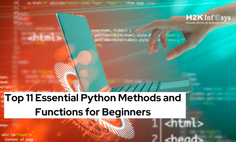 Top 11 Essential Python Methods and Functions for Beginners | H2K ...