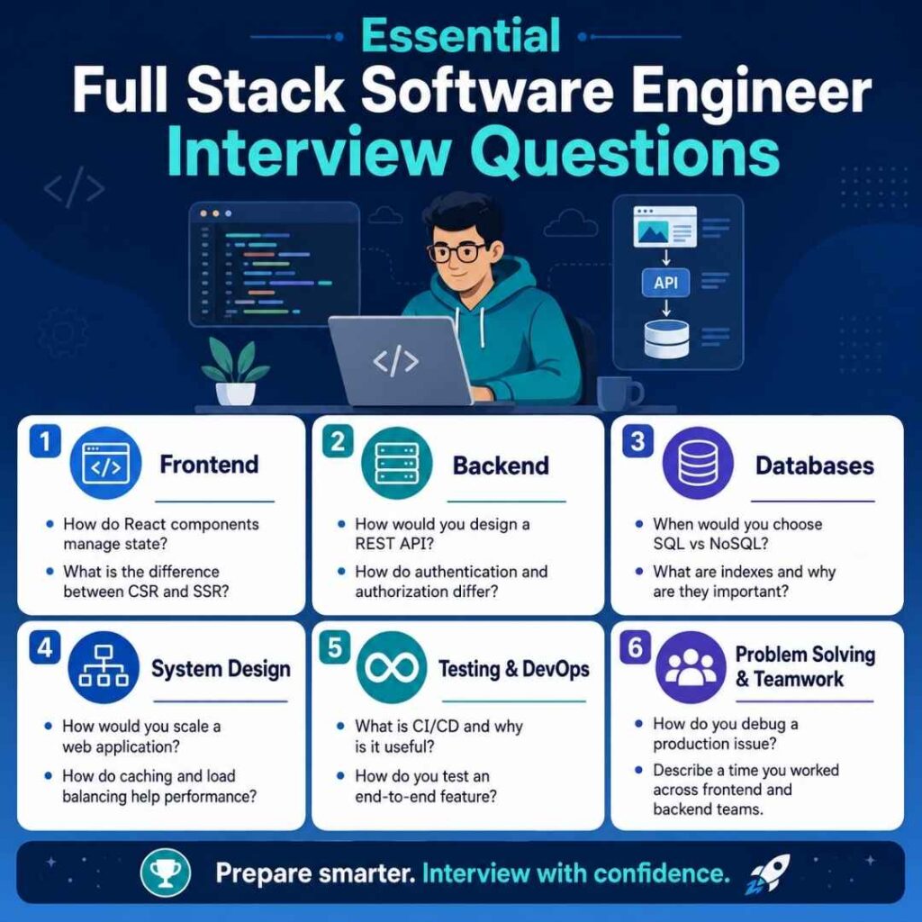 Full Stack Software Engineer Interview Questions