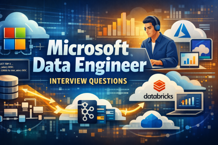 Microsoft Data Engineer Interview Questions | H2K Infosys Blog
