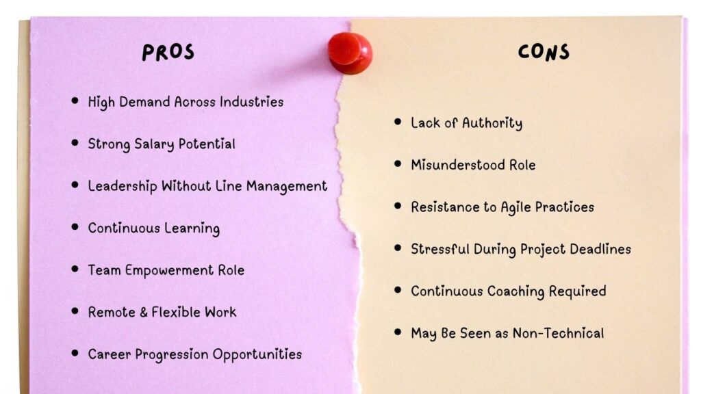 Scrum Master Career: Pros and Cons Explained Scrum Master Career: Pros and Cons Explained