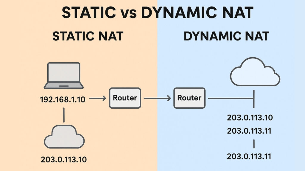 Static vs Dynamic NAT: What’s the Difference? Static vs Dynamic NAT: What’s the Difference?