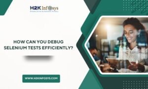 debug Selenium tests
